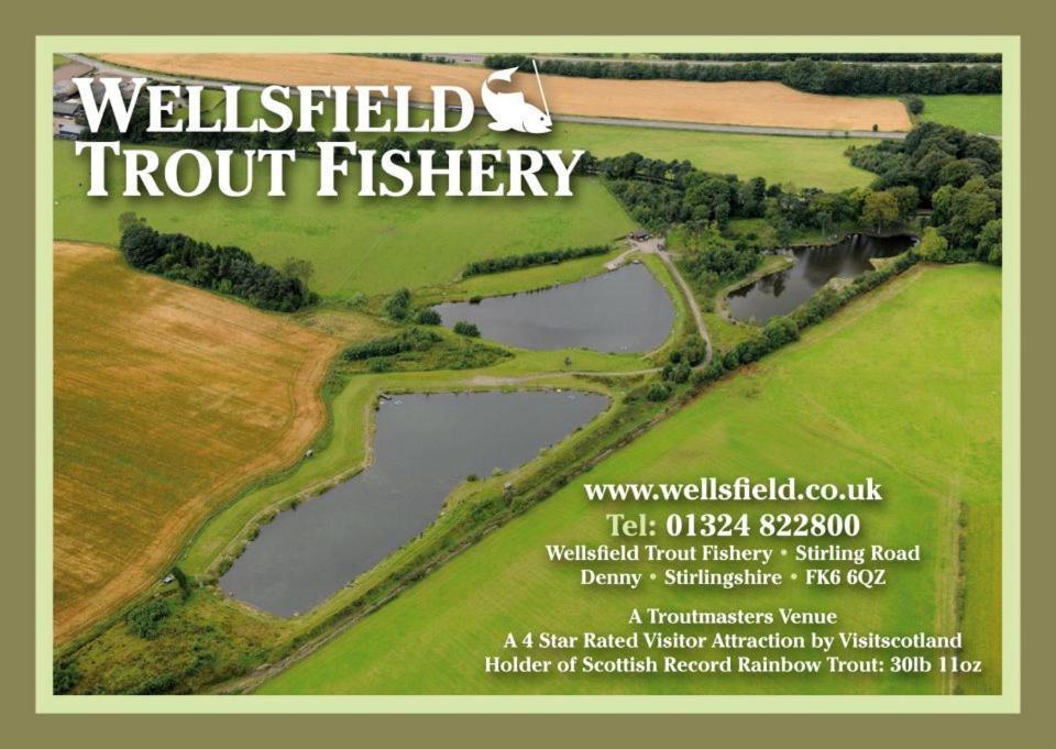 Wellsfield Farm Holiday Lodges Stirling Extérieur photo