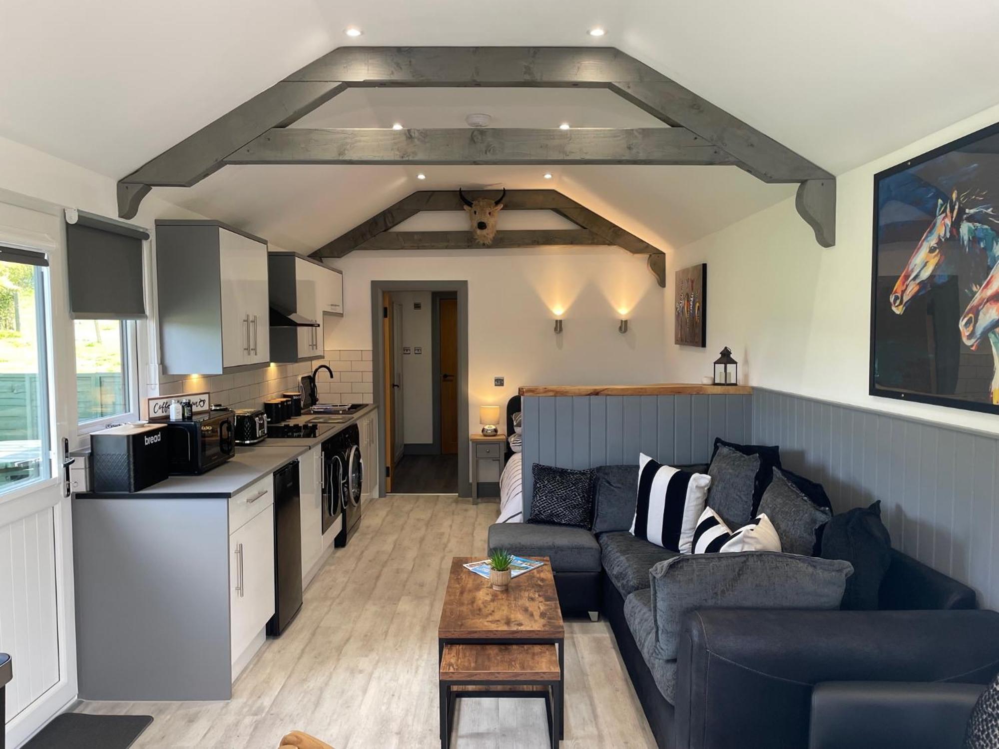 Wellsfield Farm Holiday Lodges Stirling Extérieur photo
